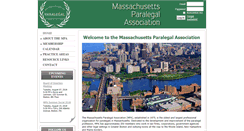 Desktop Screenshot of massparalegal.org